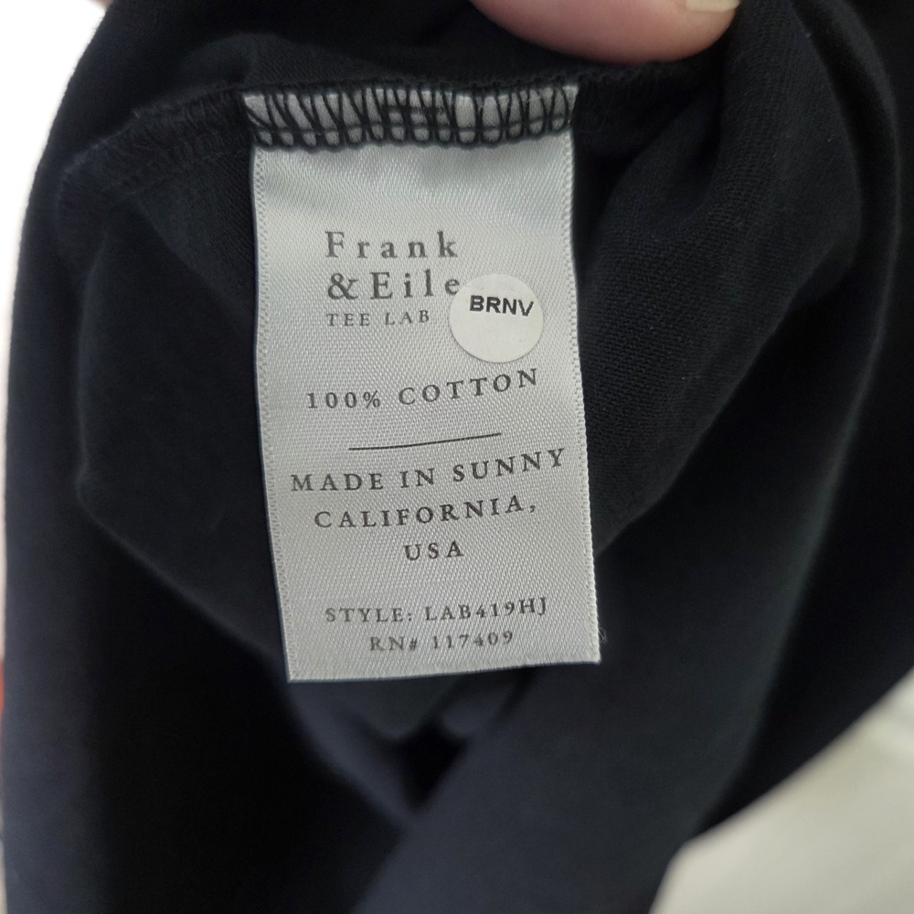 Frank And Eileen Harper Perfect Tee Maxi Dress Black Sz Small Luxury Designer - Picture 7 of 16